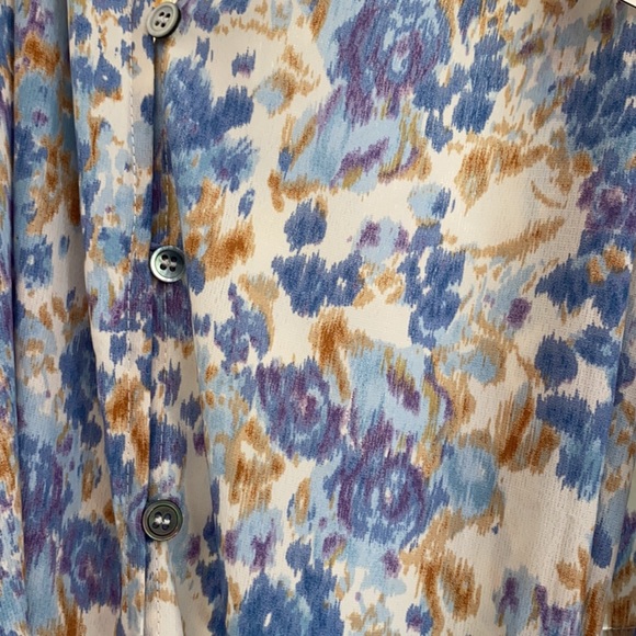 Silk Maxi Dress with Tie Waist - Picture 4 of 4